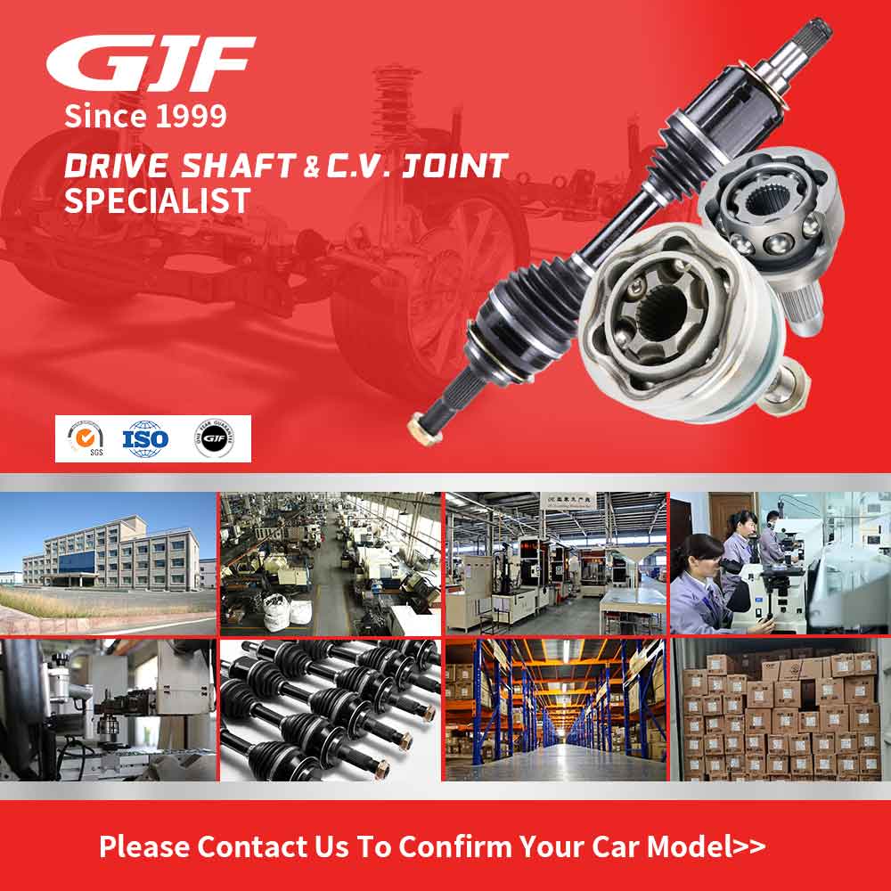 מפרק CV של GJF Auto Parts, המתאים ל-95% מדגמי הרכב
